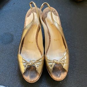 Christian Louboutin wedges